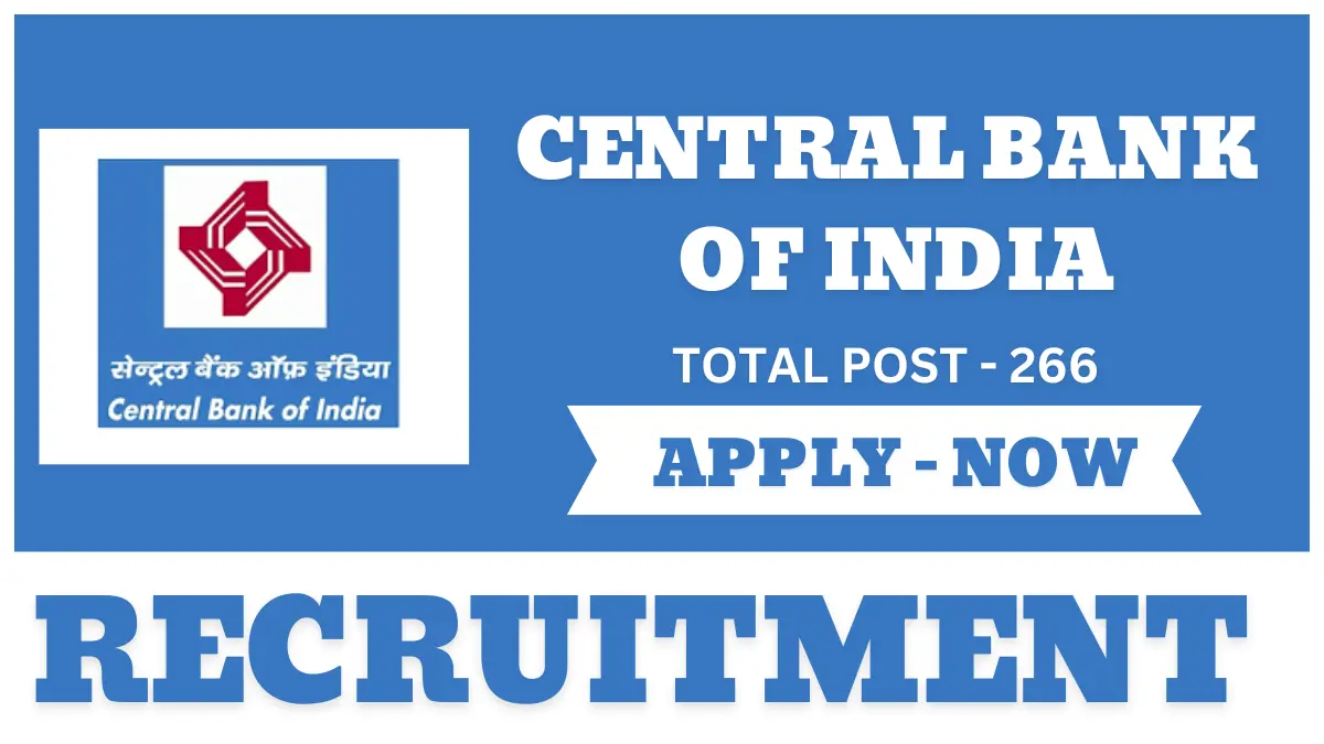 Central Government Jobs - Central Bank of India