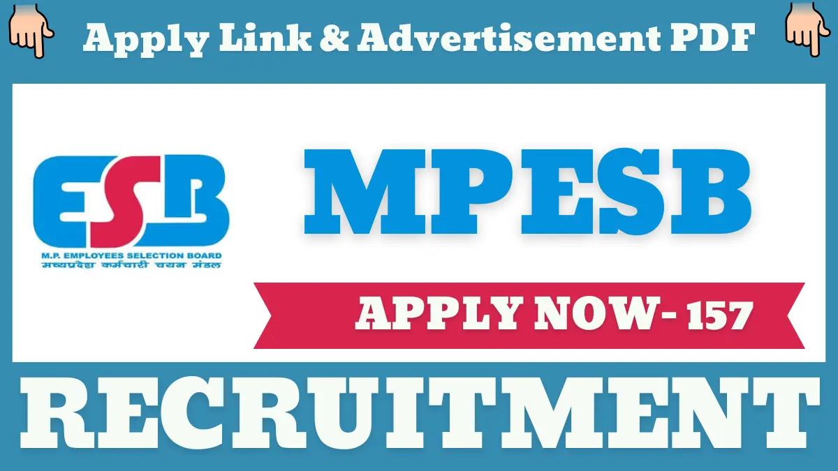 MPESB Recruitment 2025