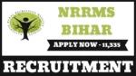 NRRMS Bihar Recruitment 2025