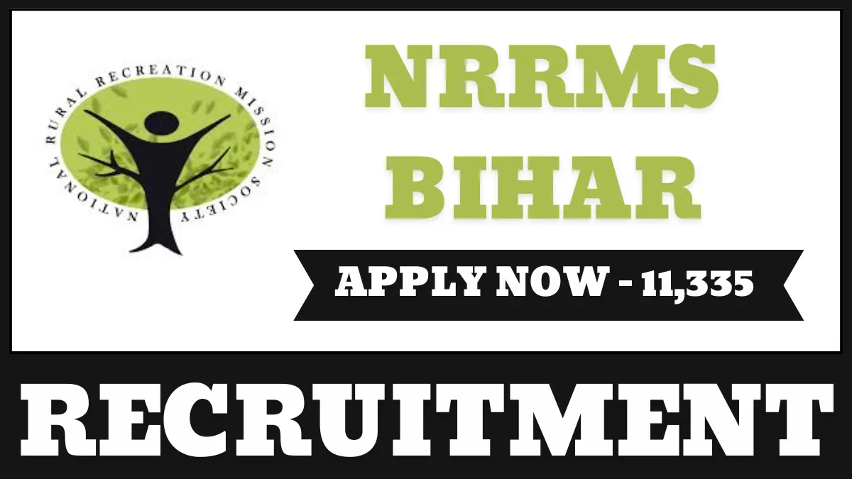 NRRMS Bihar Recruitment 2025