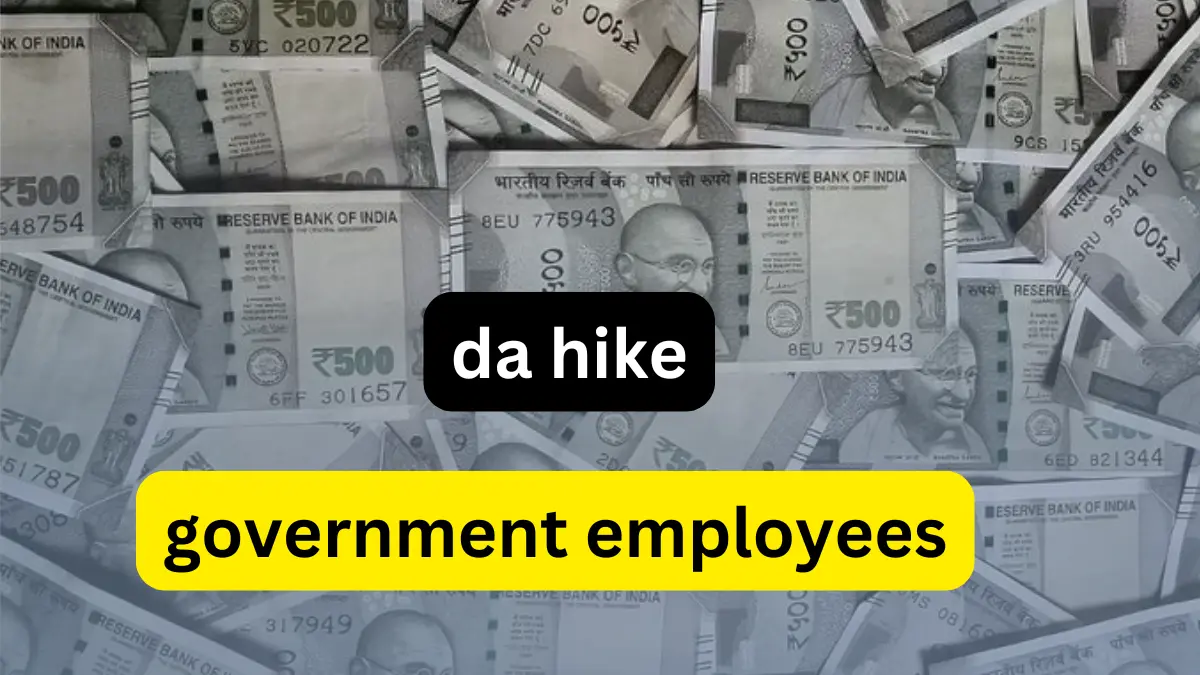 DA Hike Central Government Employees