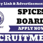 Spices Board Recruitment 2025