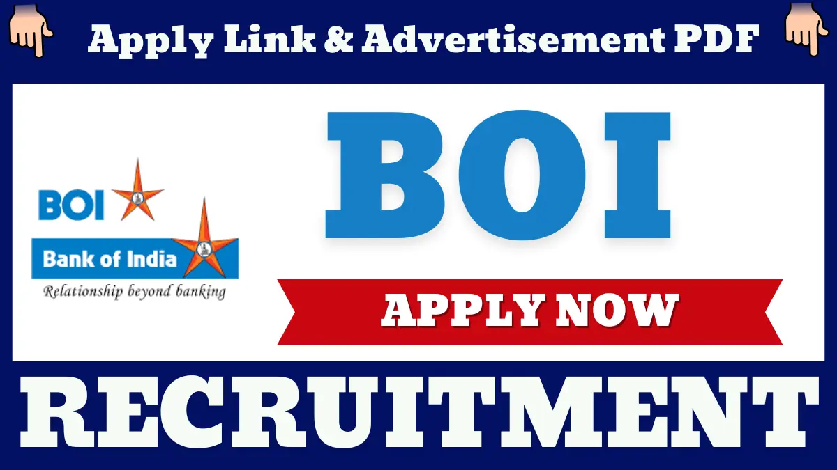 Bank of India Recruitment 2025